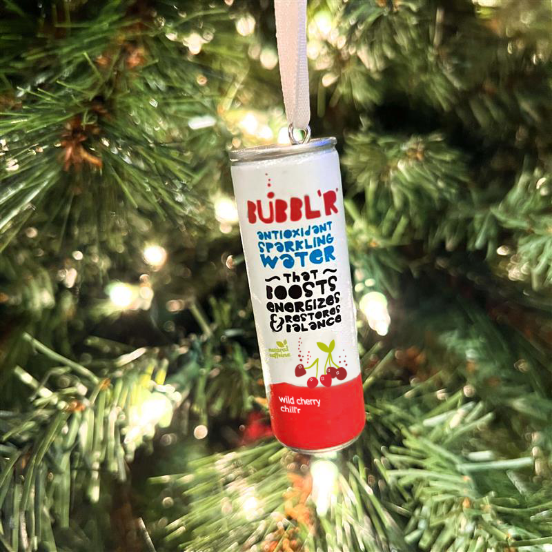 wild cherry chill'r ornament in tree