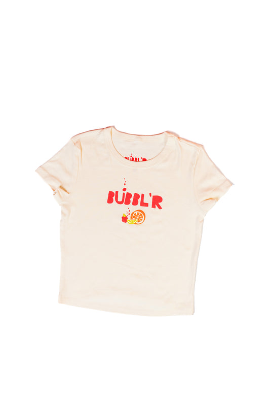 twisted up BUBBL'R baby tee