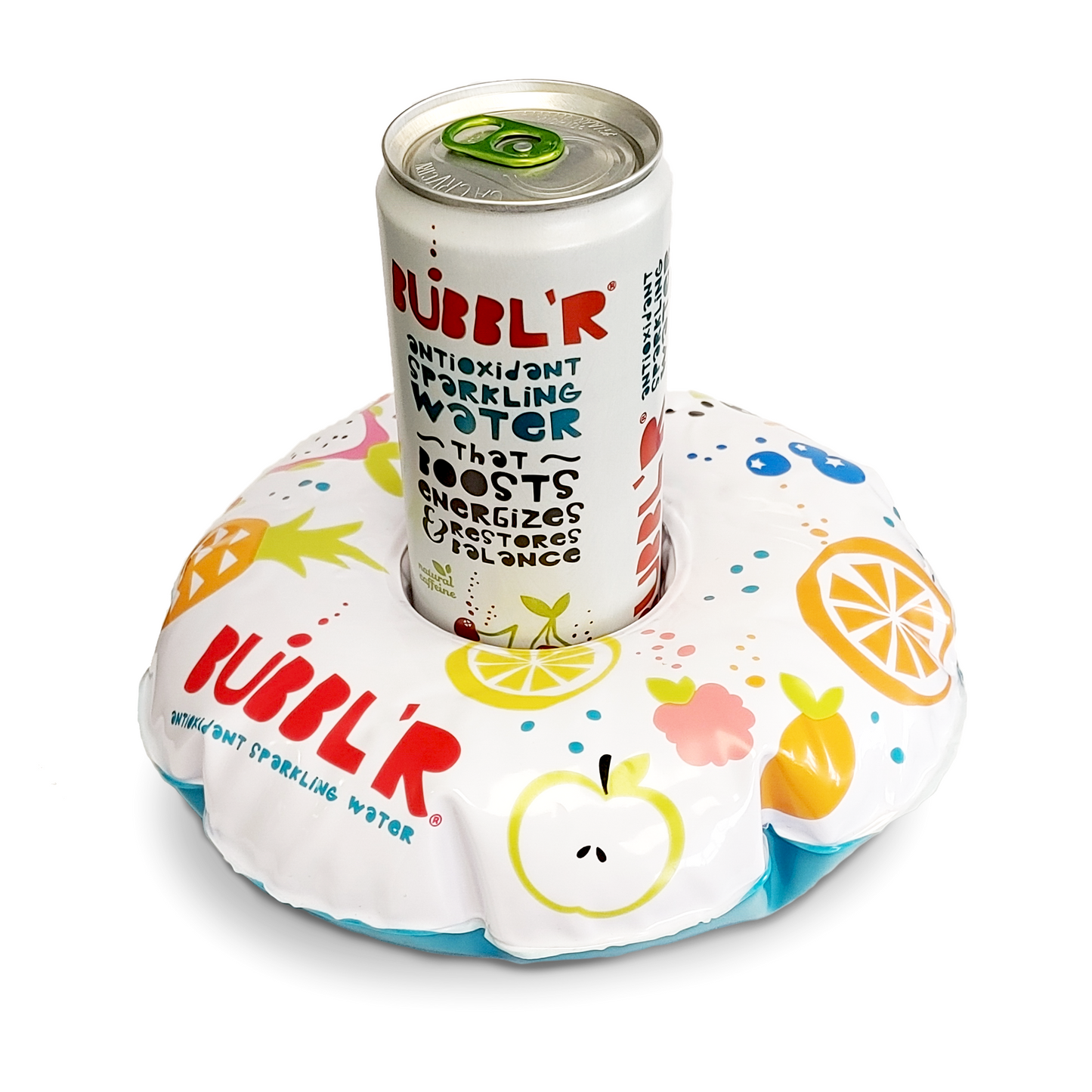 can in inflatable tube