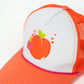 peachy keen BUBBL'R trucker hat - peach