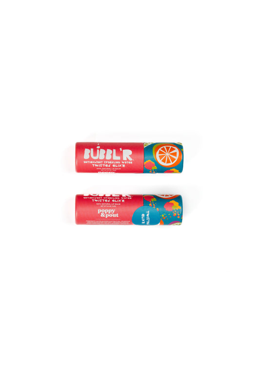 BUBBL’R x Poppy & Pout Lip Balm 2-Pack