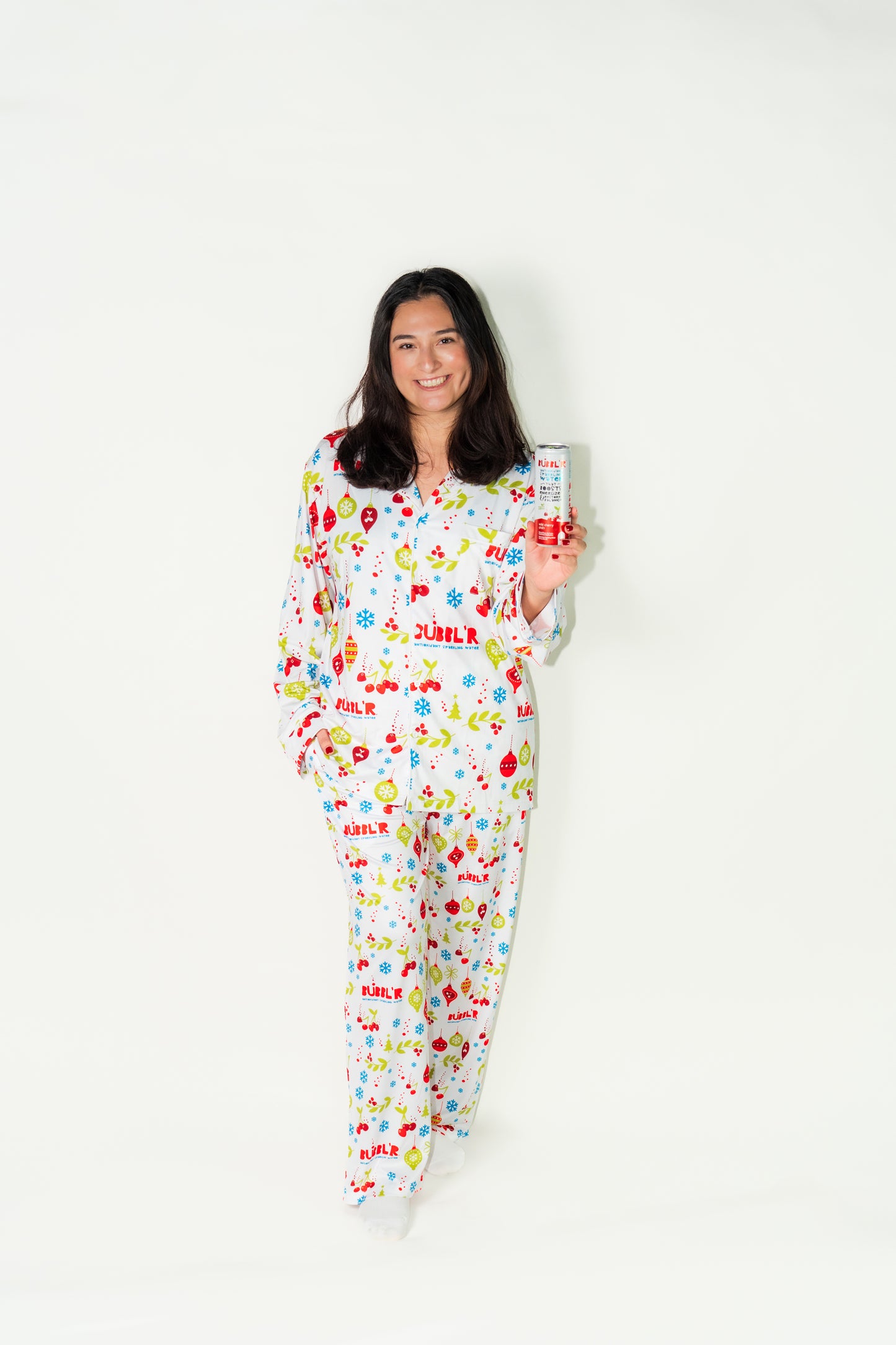 BUBBL'R cherry chillin pj set