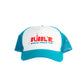 happy thoughts BUBBL'R trucker hat - teal