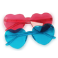 2 heart shaped sunglasses