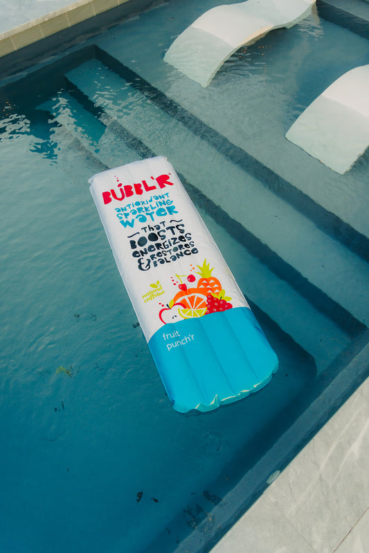BUBBL'R inflatable pool float - fruit punch'r