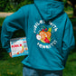 BUBBL'R roll with the punch'r hoodie - blue