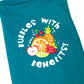 BUBBL'R roll with the punch'r hoodie - blue