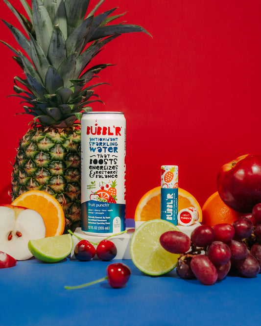 BUBBL’R x Poppy & Pout Lip Balm 2-Pack (fruit punch’r)