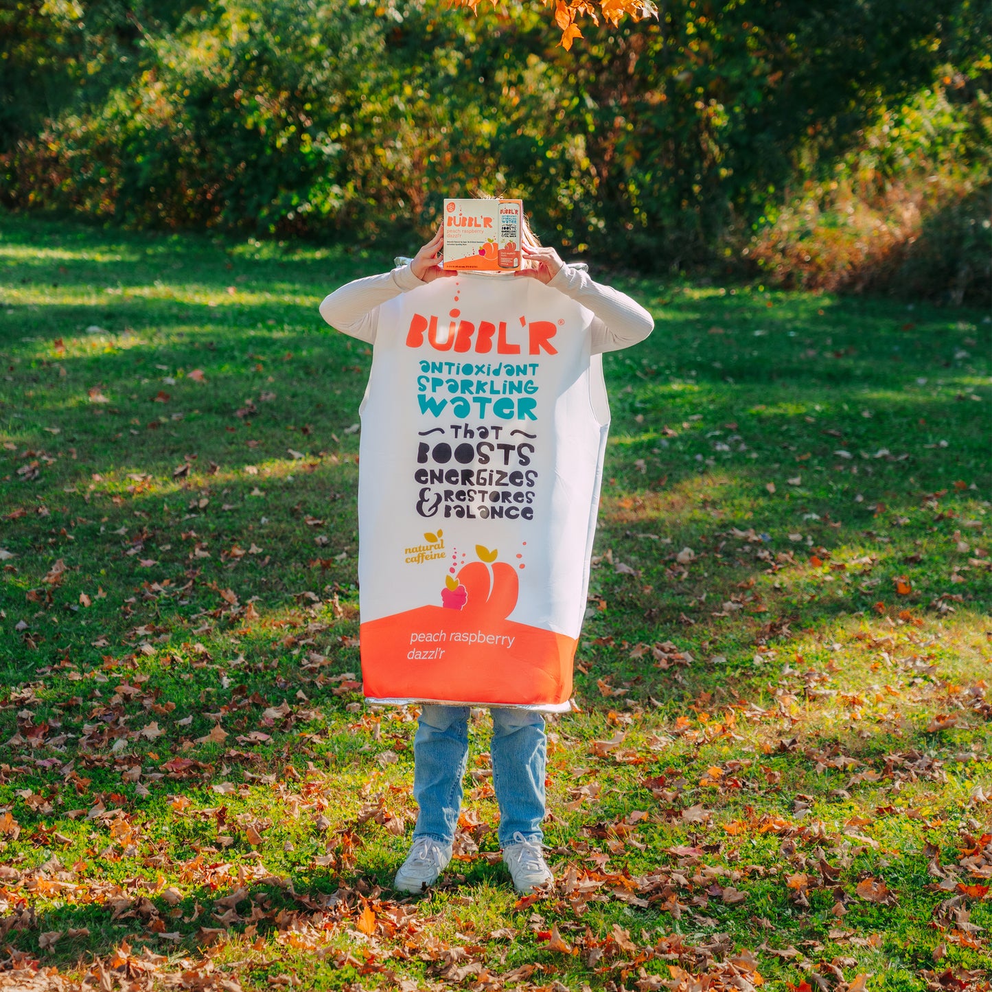BUBBL’R Halloween Costume - peach raspberry dazzl’r