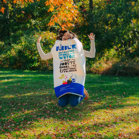 BUBBL'R Halloween costume- triple berry breez'r